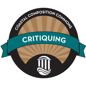 Critiquing Badge